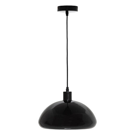 Savio hanglamp Ø27 cm zwart metaal