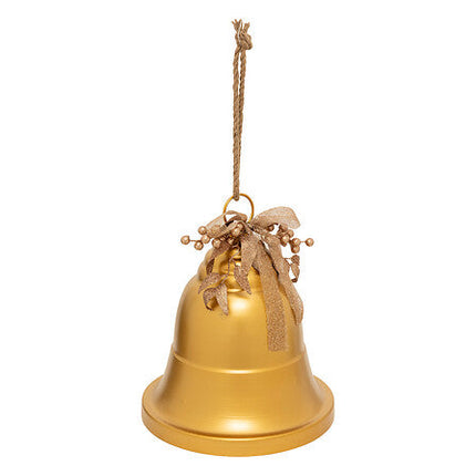 Metaal klok – Ø 32 cm – goud