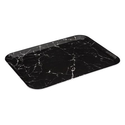 melamine blad met zwart marmeren design 43 x 33 cm