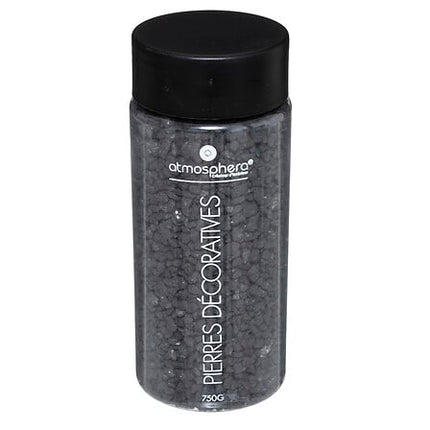 Deco stenen 750 g zwart
