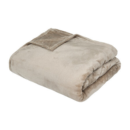 Plaid 180 x 230 cm linnen flanel