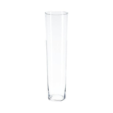 Kegelvormige vaas 70 cm transparant glas