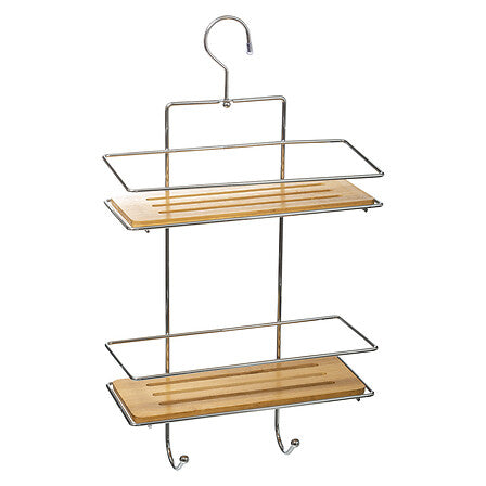 Venterra bamboe doucherek met 2 niveaus