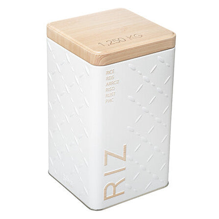 Scandi edition metalen rijstpot met reliëf