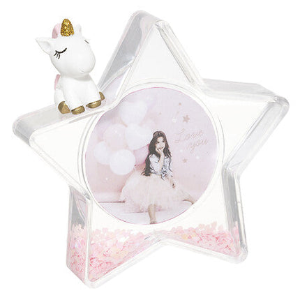 Fotolijst met water – eenhoorn