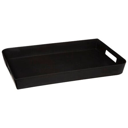 Dienblad 45 x 30 cm houtskoolkleurig melamine
