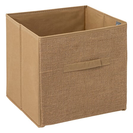 opbergdoos 31 x 31 cm jute
