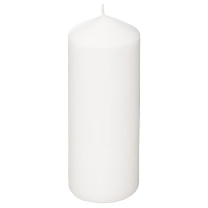 Ronde kaars Many 6,8×18 cm wit