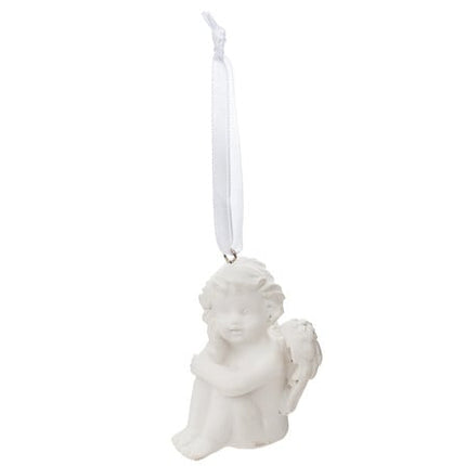 Engelfiguren – 6,5 cm – polyresin – 3 assorti