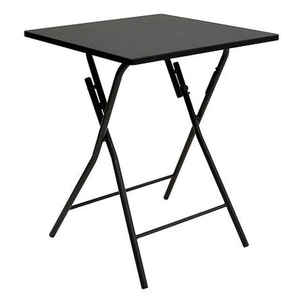 2-zits klaptafel 60 x 60 cm zwart
