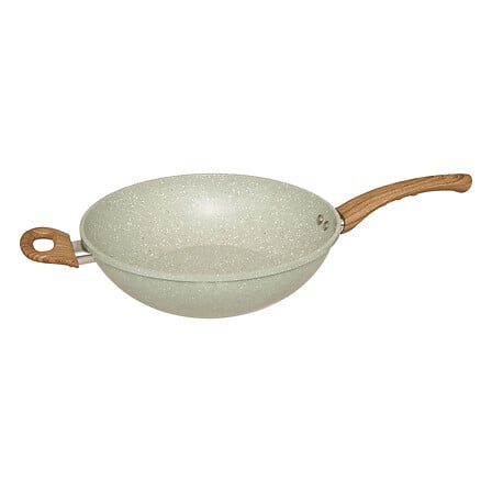 wok gegoten aluminium 32
