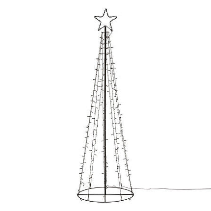 Buitenverlichte kerstboom – 180 cm – 330 LED