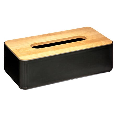 natureo pp zwarte tissuebox