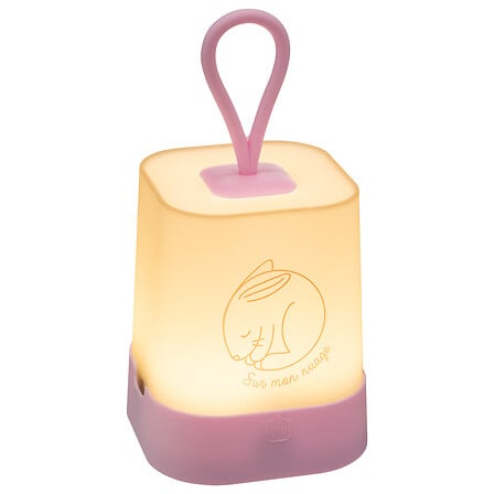 Nachtlampje siliconen met handvat 16 cm