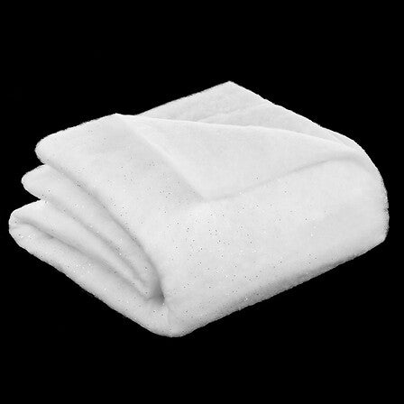 Glitterend sneeuwtapijt – 1×1 m – wit