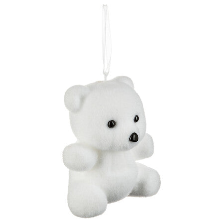 Zittende teddybeer – 12 cm – polystyreen