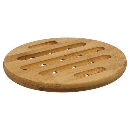 ronde onderzetter d 18 cm bamboe