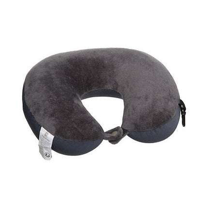 Bijpassend kleurrijk fluwelen reis nekkussen