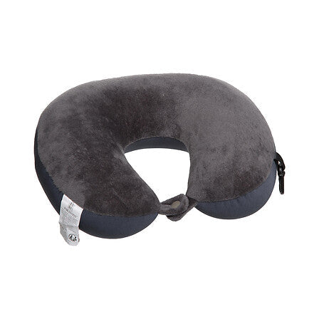 Bijpassend kleurrijk fluwelen reis nekkussen