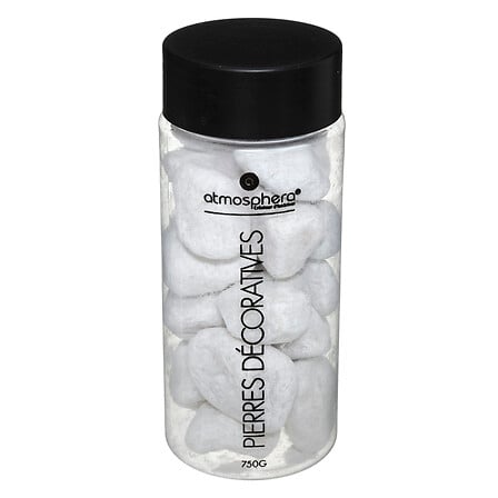 Deco stenen 750 g groot model wit
