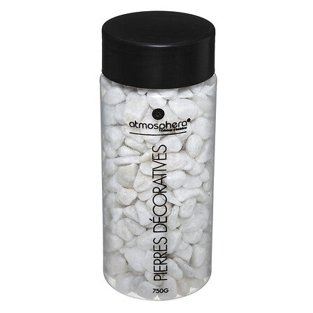 Deco stenen 750 g klein model wit