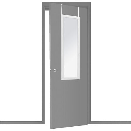 classique deurspiegel 36 x 109 cm in witte presentatiedoos