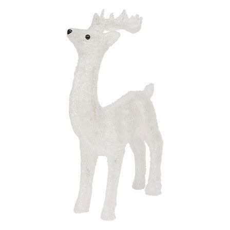 Lichtgevend staand rendier – 45 cm – acryl