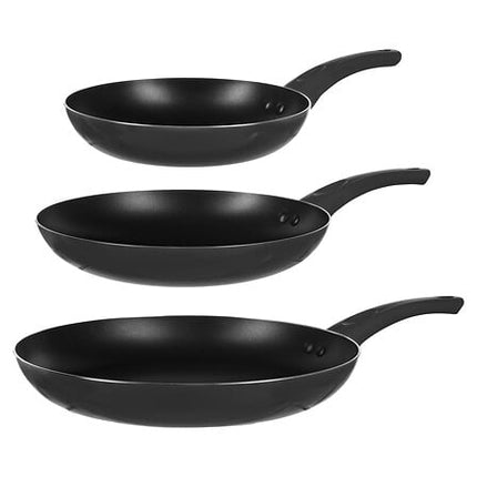 set van 3 aluminium koekenpannen