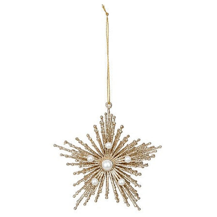 Glitter galaxy ster – 14 cm – kunststof