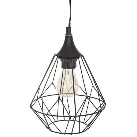Hanglamp Flave 19×27 cm zwart