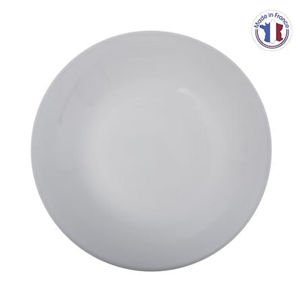 diep bord jeanne diam 20 cm wit