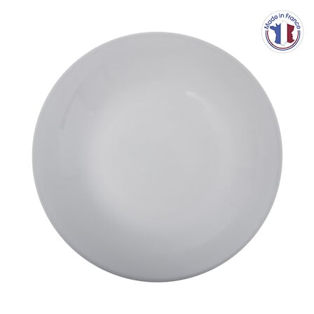 diep bord jeanne diam 20 cm wit