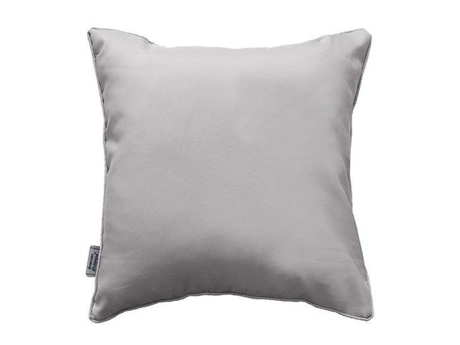 Sierkussen vacuüm met rits 40 × 40 cm – Effen polyester – Essentiel – Grijs