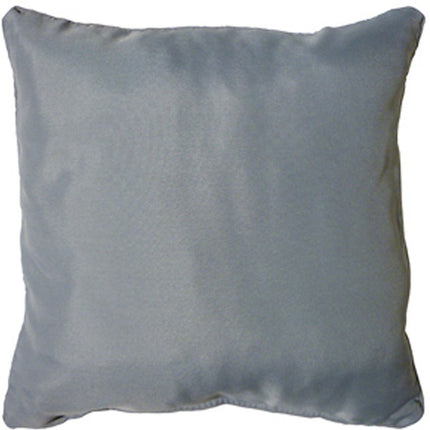 Sierkussen vacuüm met rits 60 × 60 cm – Effen polyester – Essentiel – Grijs