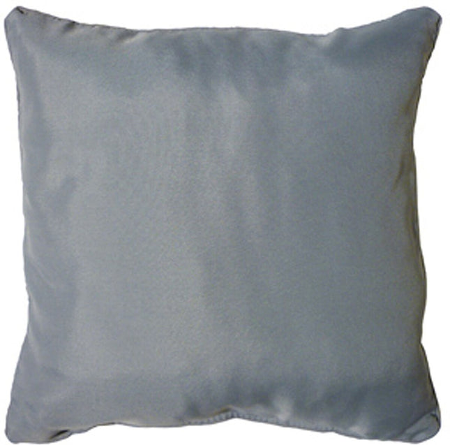 Sierkussen vacuüm met rits 60 × 60 cm – Effen polyester – Essentiel – Grijs
