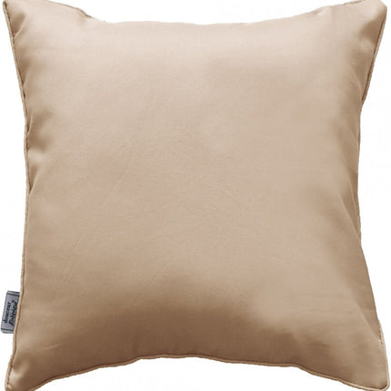 Sierkussen vacuüm met rits 60 × 60 cm – Effen polyester – Essentiel – Linnen