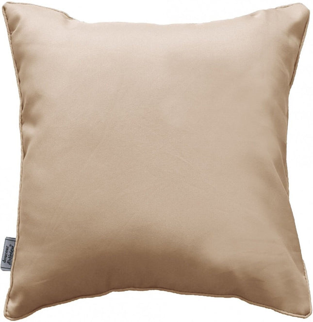 Sierkussen vacuüm met rits 60 × 60 cm – Effen polyester – Essentiel – Linnen