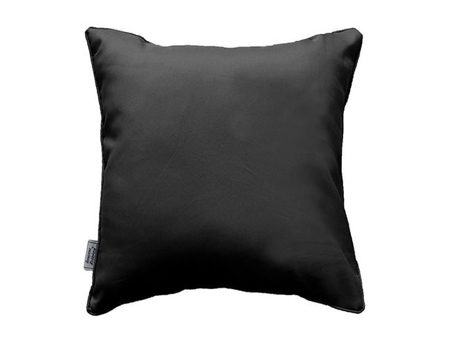Sierkussen vacuüm met rits 40 × 40 cm – Effen polyester – Essentiel – Zwart