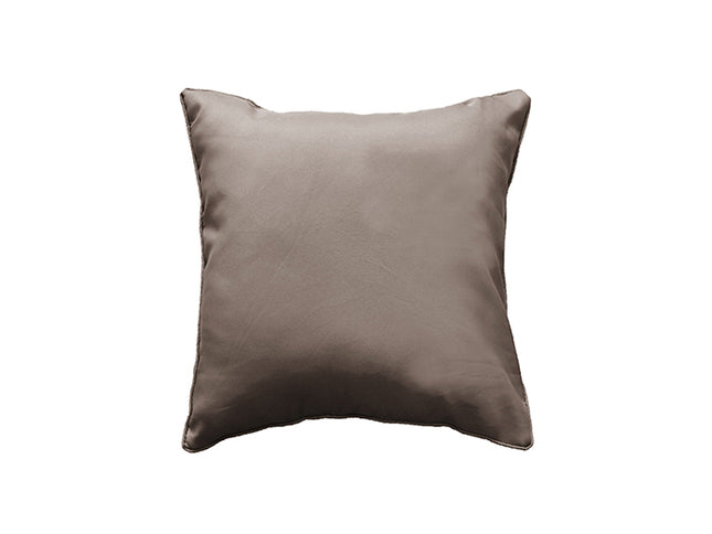 Sierkussen vacuüm met rits 40 × 40 cm – Effen polyester – Essentiel – Taupe