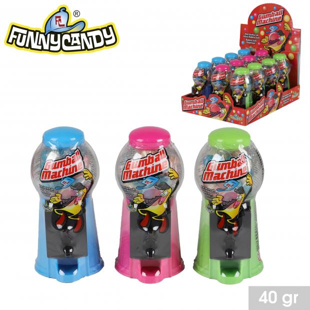 Candy Shop snoepdispenser met kauwgom