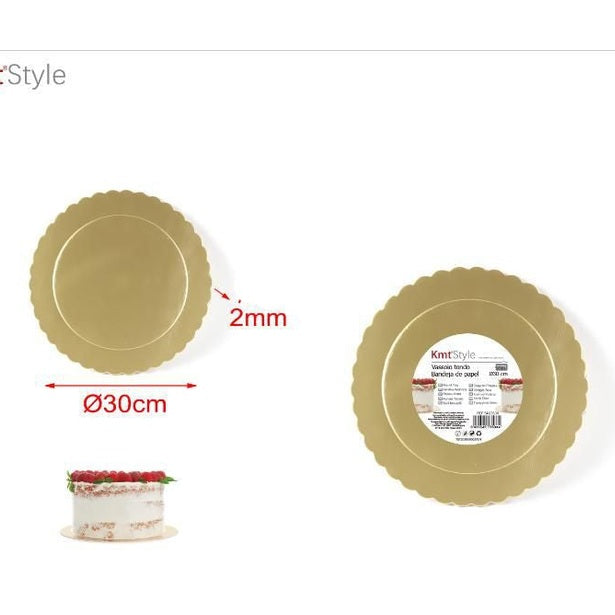 Gouden Taartbasis 12 1 St
