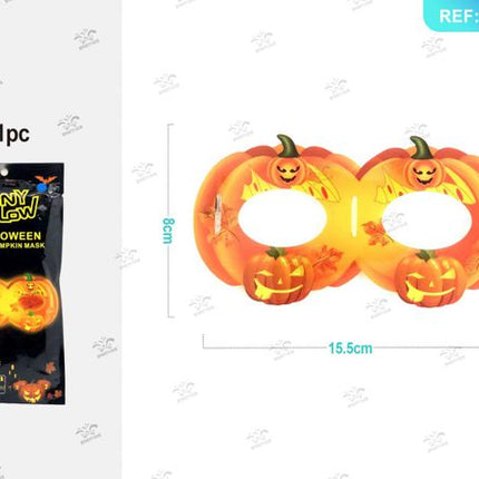 Lichtgevende staf occhiali pompoen 1st. halloween