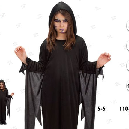Unisex kinderen cape mietitore (morte) (5-6 anni)