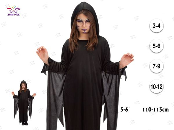 Unisex kinderen cape mietitore (morte) (5-6 anni)