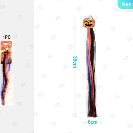 Decoratieve pruikclip halloween 1st.