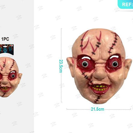 Masker kunststof halloween 1st.