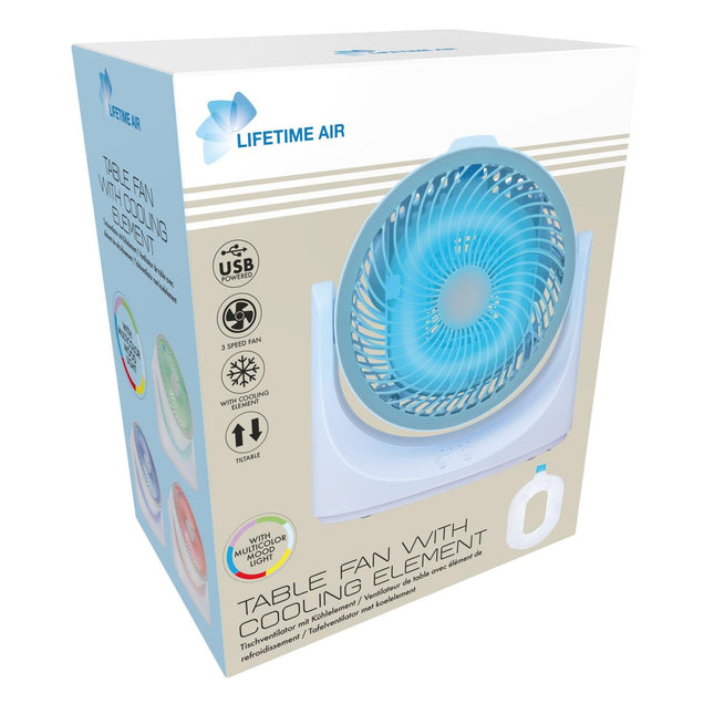 USB tafelkoeler ventilator – 23,5 x 15 x 25,5 cm