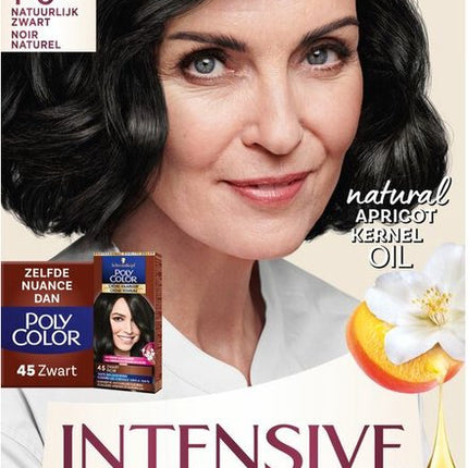 Poly Palette Haarverf Intensive Vital Care Color 1-0 Zwart