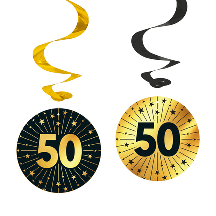 4 swirls 50 jaar Golden Celebrations