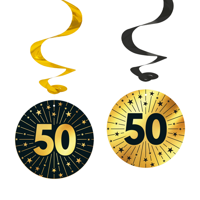 4 swirls 50 jaar Golden Celebrations